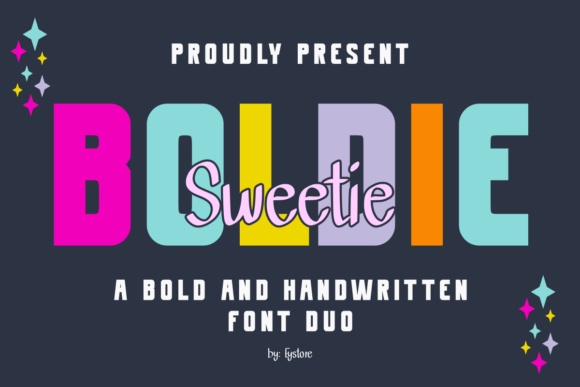 Boldie Regular Duo: Playful Typography for Impactful Design