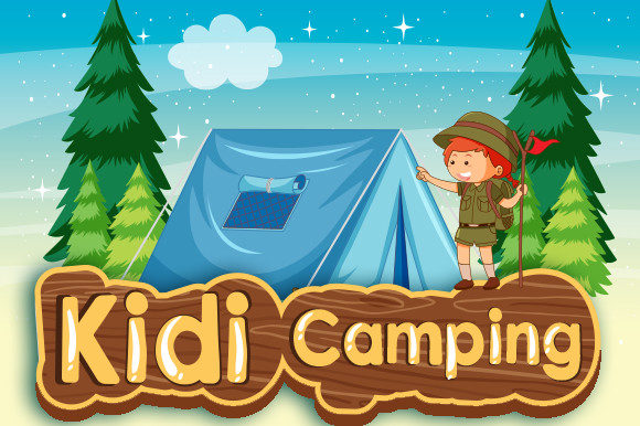 Kidi Camping: A Playful Font for Creative Projects