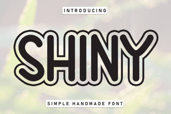 Shiny: The Bold Display Font for Modern Design