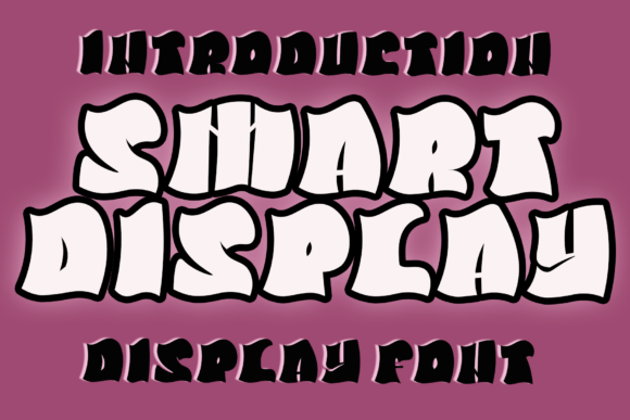 Smart Display: The Bold Typeface for Modern Design