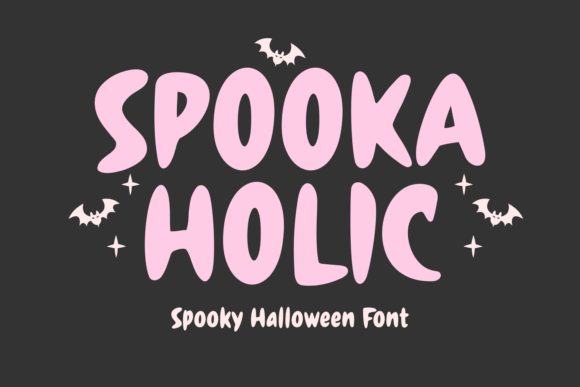 Spooka Holic Font: Crafting Playfully Spooky Visuals