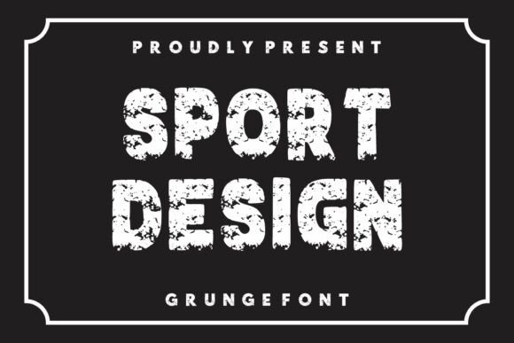 Sport Design: A Vintage Font for Modern Impact