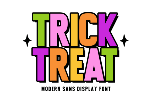Tricktreat Regular: Infusing Halloween Designs with Playful Typography
